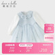 戴維貝拉（DAVE＆BELLA）女童小香風(fēng)連衣裙春網(wǎng)紗公主裙兒童周歲禮服裙子