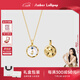Amber Lollipop安鉑洛利項鏈女生高級感字母鎖骨鏈三八女神節生日禮物送女友老婆 金色烙印-J
