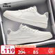 鴻星爾克板鞋春季新款男鞋經(jīng)典小白鞋休閑鞋厚底增高滑板鞋百搭運動(dòng)鞋子男 微晶白 42