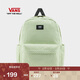 VANS萬(wàn)斯范斯官方 男女情侶背包雙肩包小棋盤(pán)格大容量書(shū)包 青檸色 均碼