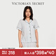維多利亞的秘密（Victoria's Secret）宅度假天絲綿柔印花睡衣家居服套裝女不易皺