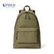 Polo Ralph Lauren 拉夫勞倫 男配 經(jīng)典款帆布雙肩包RL53288 301-橄欖綠色 ONE