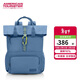 美旅雙肩包旅行包男大容量背包電腦包書(shū)包卷卷包 UF6冰藍色新年禮物