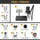 閃克（maono）PS22外置聲卡麥克風(fēng)電腦唱歌主播直播喊麥K歌有聲書(shū)錄音配音設備專(zhuān)業(yè)有線(xiàn)無(wú)線(xiàn)話(huà)筒閃客 PS22+PM500S(專(zhuān)業(yè)機架+30天免費精調)