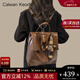 CALWAN KEODH雙肩包女2025新款背包大學(xué)生書(shū)包復古大容量時(shí)尚旅行包通勤背包 【棕色】實(shí)用高端品牌高顏值實(shí)用走心女生閨蜜