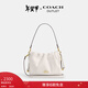 蔻馳（COACH）【新年禮物】奧萊女士女包FAYE 22號拉繩手袋單肩斜挎包百搭 IM/粉筆白色