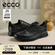 愛(ài)步（ECCO）牛皮軟底舒適防水休閑老爹鞋男 靈動(dòng)混合512334 黑色41