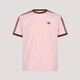 阿迪達斯（adidas）三葉草系列 男 3S TEE 短袖T恤 KG6321 粉色 S