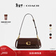 蔻馳（COACH）【禮物】新款女士JET單肩包牛皮革真皮斜挎包冬季高級感女包 B4/楓棕色 楓棕色