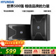 HYUNDAI現代音響 音箱 家庭影院 KTV音響 家用組合 專(zhuān)業(yè)K歌 會(huì )議 舞臺設備 【HY110A】10英寸二分頻音響