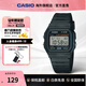 卡西歐（CASIO）手表F-91W 網(wǎng)紅干大事電子表 男女情侶學(xué)生運動(dòng)小方塊F-91表正品 F-91W-3SDG