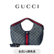 GUCCI古馳Gucci Giglio系列小號托特包[新款][禮物] 藍色和白色 均碼