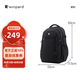 WINPARD/威豹雙肩包男背包商務(wù)背包雙肩電腦包休閑男包旅行包17英寸女 經(jīng)典黑