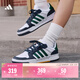 adidas ENTRAP美式校園風(fēng)運動(dòng)少年感復古籃球風(fēng)板鞋男女阿迪達斯   白色/綠色/藍色   41