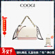 COOGI包包女款新款輕奢侈女士小方斜跨包生日新年情人節禮物送女友老婆 粉色 精美禮盒送禮有面
