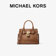 MICHAEL KORS禮物輕奢MK女包HAMILTON手提單肩斜挎包小號牛皮棕