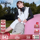 凱浦林【新年情人節禮物】kipling2026春夏新款電腦雙肩背包|SEOUL系列 M-巖石灰