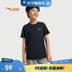 安踏兒童男童速干短袖夏季冰爽T恤短裝運動(dòng)兒童裝A72527105
