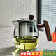 八千行泡茶壺玻璃茶水分離過(guò)濾茶具三件套懶人泡茶神器沖沏茶分茶耐高溫
