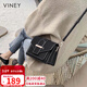 viney包包女包牛皮斜挎包小眾百搭單肩小方包生日禮物高級感送女友老婆