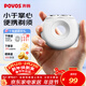 奔騰（POVOS）剃須刀甜甜圈2.0電動(dòng)迷你便攜T003月光白刮胡刀智能剃胡刀 新年送男友老公父親生日實(shí)用禮物