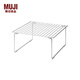 MUJI 不銹鋼水槽下收納架 置物架 整理 廚房用具 衛生間 特大 / 長(cháng)37*寬37*高19cm