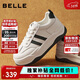 百麗小泡芙厚底增高小白鞋女輕盈運動(dòng)休閑板鞋B1831BM4 奧利奧 37