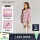 Teenie Weenie Kids【三防】小熊童裝25新款秋冬男女童寶寶連帽羽絨服 粉色 140cm