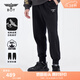 BOY LONDON春季男女同款休閑褲黑色簡(jiǎn)約百搭束腳運動(dòng)長(cháng)褲N15004 黑色 M