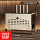路由器收納盒wifi光貓電視機頂盒置物架中古風(fēng)裝飾盒無(wú)線(xiàn)網(wǎng)放置架 桌面款【路由器收納盒】1個(gè)