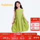 巴拉巴拉童裝女童裙子2024夏裝中大童連衣裙廓形甜美文藝208224111038