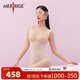 美人計（MERRIGE）【新品】美人計塑身內衣收腹產(chǎn)后上衣包臀連體衣提臀蕾絲 粉底膚 L (建議115-130斤)