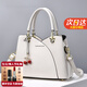 CLEVELAND KYLE奢侈品包包女包女士大容量手提包女生新年情人節禮物送女友老婆 米白色【當日/次日達】精美禮盒裝