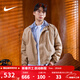 耐克（NIKE）外套男裝 2025秋冬新款運動(dòng)服梭織加絨保暖立領(lǐng)男士夾克 FZ0657-297 L
