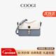 COOGI品牌包包手提包包女士單肩斜挎包小方包生日情人節禮物送女友老婆 淺藍色【精美禮盒+禮袋】 【禮盒包裝】【精美禮盒+禮袋】