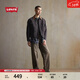 Levi's李維斯25年秋冬新款男士美式復古時(shí)尚山系風(fēng)格牛仔夾克外套 黑色 M