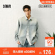 森馬（Semir）森柔|長(cháng)袖襯衫男春季漸變花樣水洗外套前胸插袋寬松103125105101 