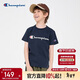 Champion【涼感科技】冠軍男女童短袖T恤2025夏季新款大小童親子裝上衣