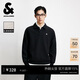 杰克·瓊斯（JACK&JONES） 男裝春季日常百搭肌理感提花針織寬松polo領(lǐng)潮流衛衣226133070