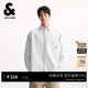 杰克·瓊斯（JACK&JONES） 男裝襯衫時(shí)尚百搭簡(jiǎn)約舒適全棉條紋刺繡寬松翻領(lǐng)上衣2253O3012