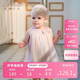 戴維貝拉兒童連衣裙女童夏裝無(wú)袖裙子女寶寶網(wǎng)紗公主裙童裝