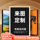 北歐空間裝飾畫(huà)定制來(lái)圖尺寸定做辦公室照片打印掛畫(huà)餐廳訂制玄關(guān)大幅壁畫(huà) 定制邊框尺寸(咨詢(xún)客服) 