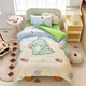 賽維婭全棉幼兒園被子被褥六件套純棉兒童入園三件套含芯嬰兒床午睡床品 星際恐龍 床笠款 2斤絲綿被六件套