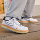 耐克空軍一號男膠底運動(dòng)鞋春季新款板鞋NIKE AIR FORCE 1 IQ0228 100白/白/黑/橙皮黃/冰川藍 41