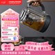 摩飛電器（Morphyrichards）養生壺 煮茶器煮茶壺智能升降電水壺燒水壺電熱水壺迷你玻璃花茶壺黑茶 1.7升 MR6088灰