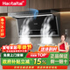 Haotaitai油煙機家用一級能效大風(fēng)量大吸力頂側雙吸靜壓低噪音真實(shí)揮手智控自動(dòng)清洗油煙機CXW-300-DC9