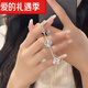 慕寶琳足銀99鐳射五花四葉草時(shí)尚ins風(fēng)簡(jiǎn)約高級韓版小清新手鏈女生 大號約7克