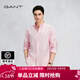 GANT/甘特26新款男裝全棉牛津紡純色上衣通勤百搭襯衣 642-淺粉色 M