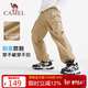 駱駝兒童工裝長(cháng)褲時(shí)尚戶(hù)外休閑褲百搭褲子中大童