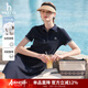 哈吉斯（HAZZYS）女裝 夏季女士【PHIZ系列】寬松下擺POLO連衣裙女 藏青色NV (170/92A 42) XL